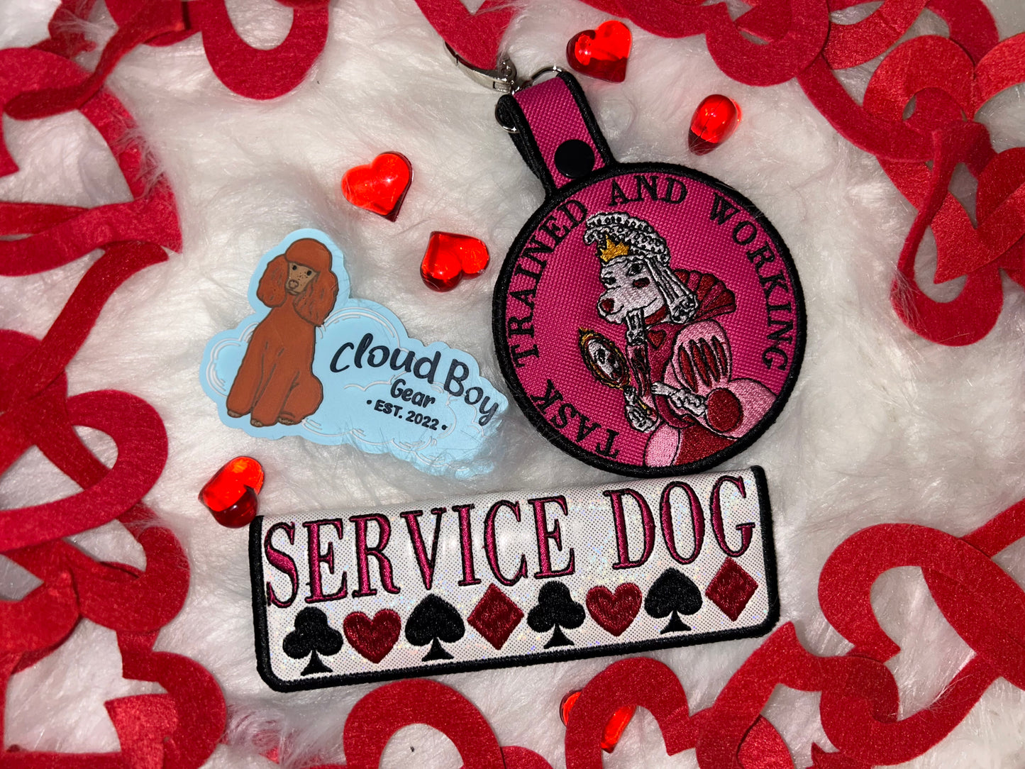 ππ Queen of Hearts 18β Convertible + Patch Set + Accessories