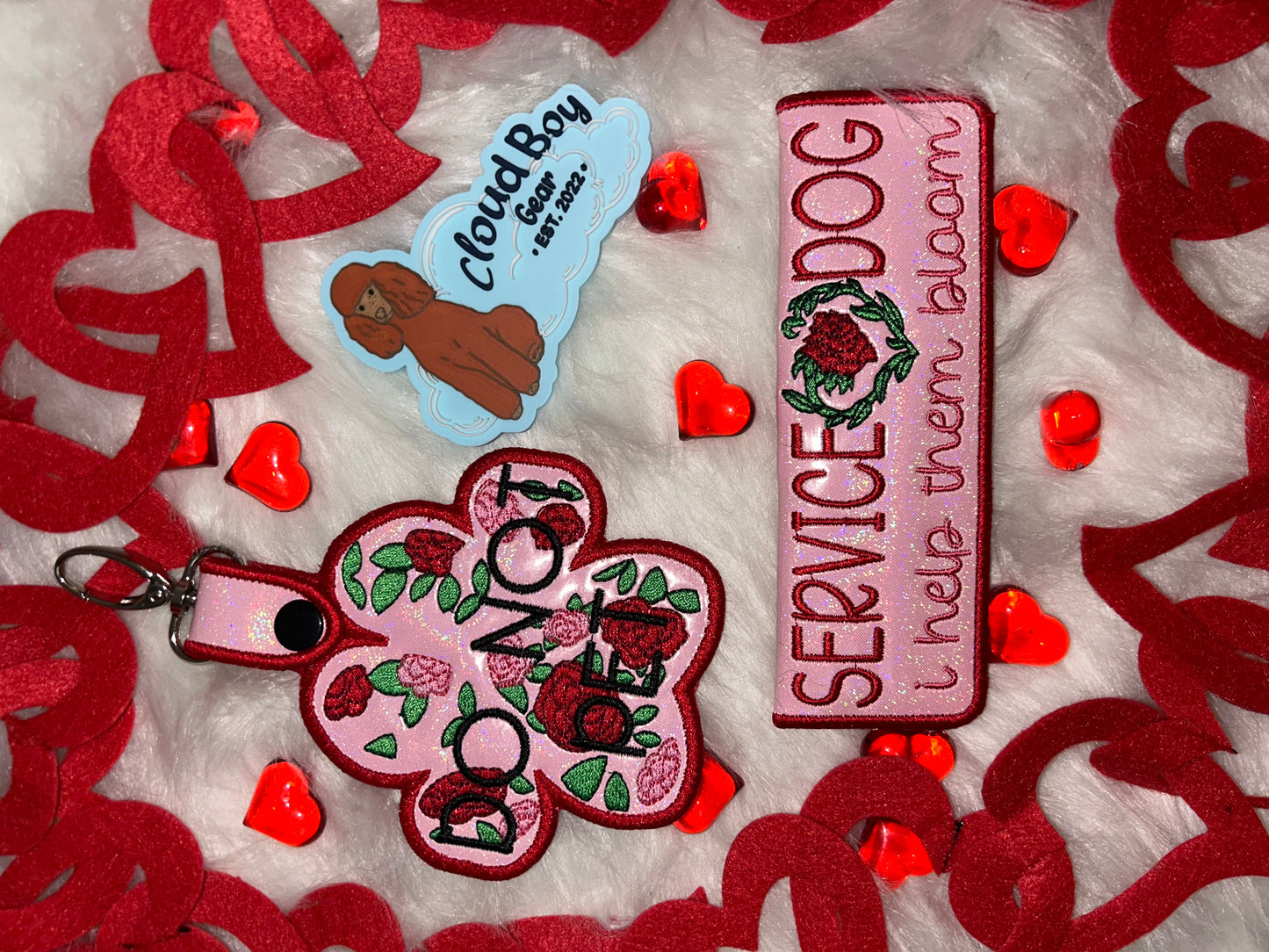 πΉπ Rose 20β Convertible + Patch Set + Leash Wrap