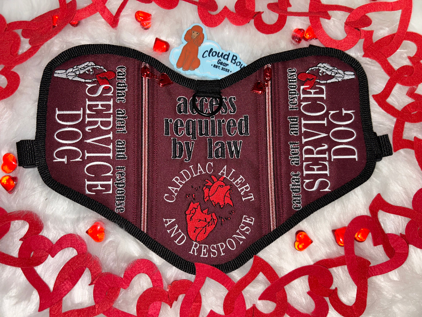 ❤️🖤 Broken Heart 14” Convertible + Patch Set + Accessories