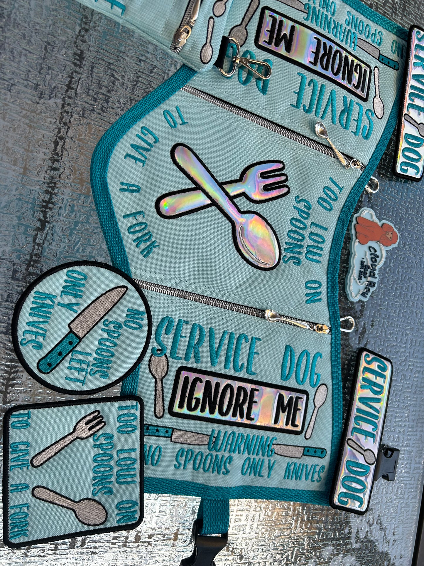 🥄💙 teal spoonie set 💙🥄