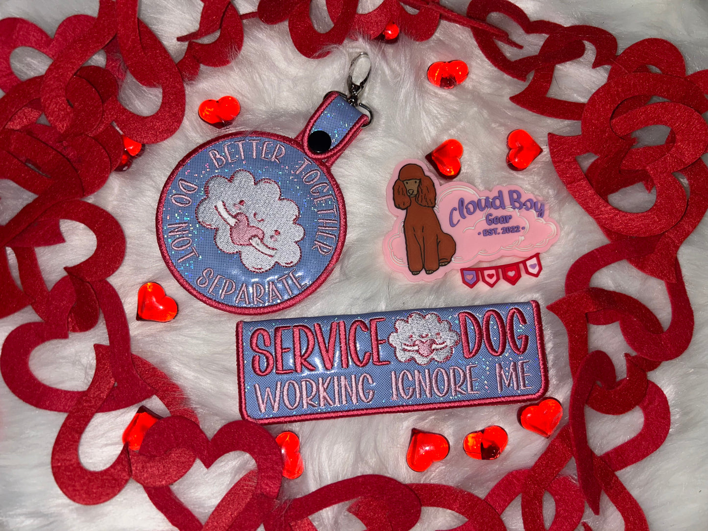 ☁️💗Cloud 18” Y-Front + Patch Set + Accessories (Flawed)