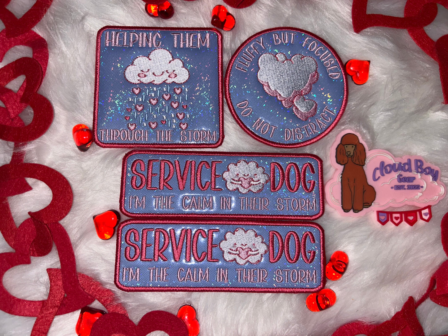 ☁️💗Cloud 18” Y-Front + Patch Set + Accessories (Flawed)