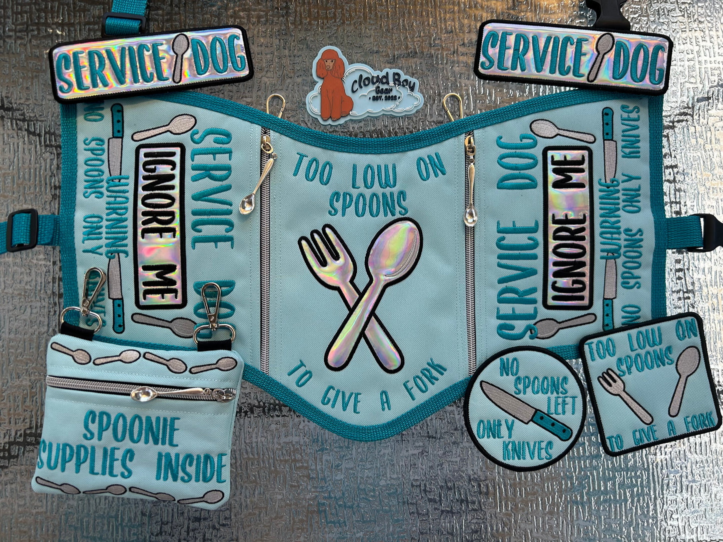 🥄💙 teal spoonie set 💙🥄