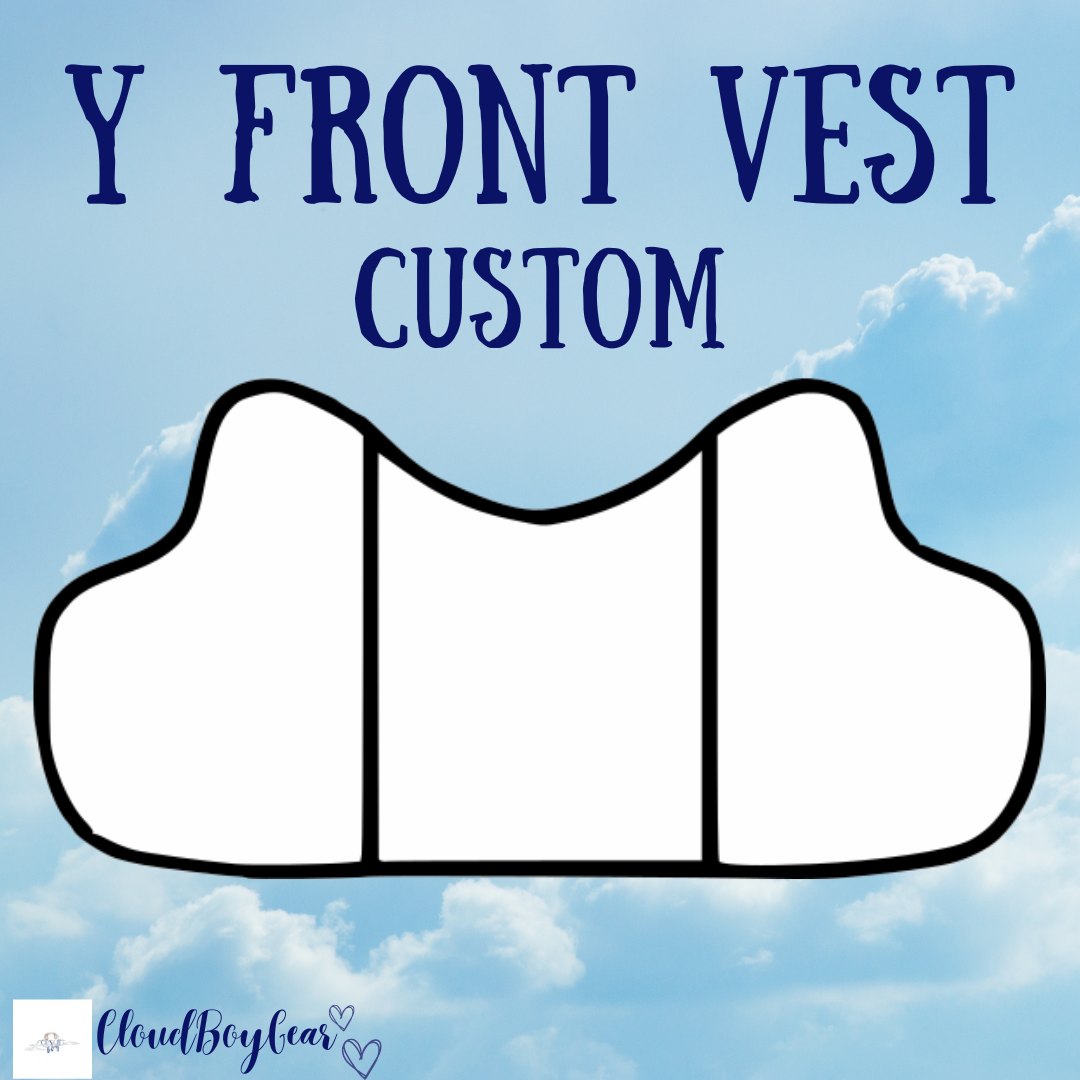 custom y front vest