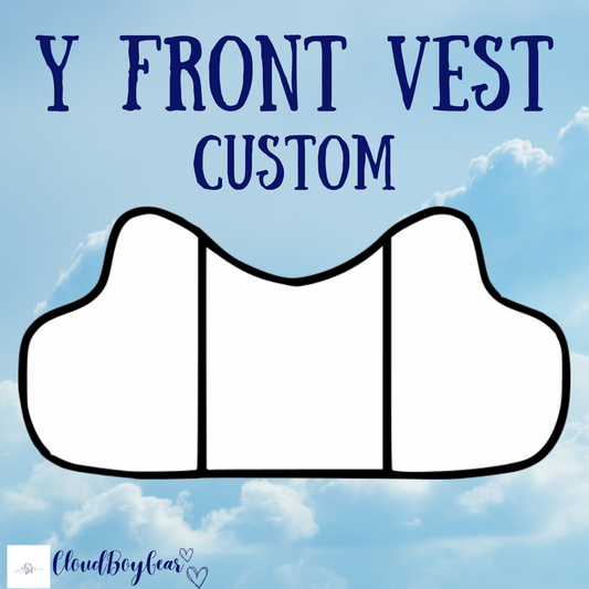 custom y front vest