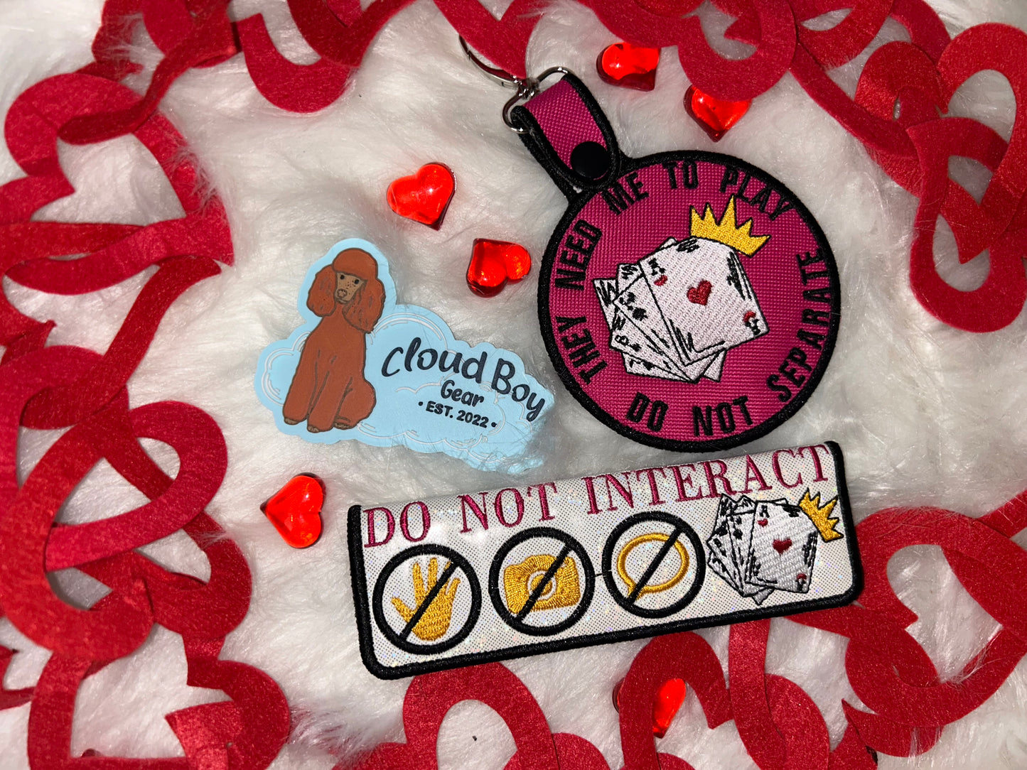 🃏💗 Queen of Hearts 18” Convertible + Patch Set + Accessories