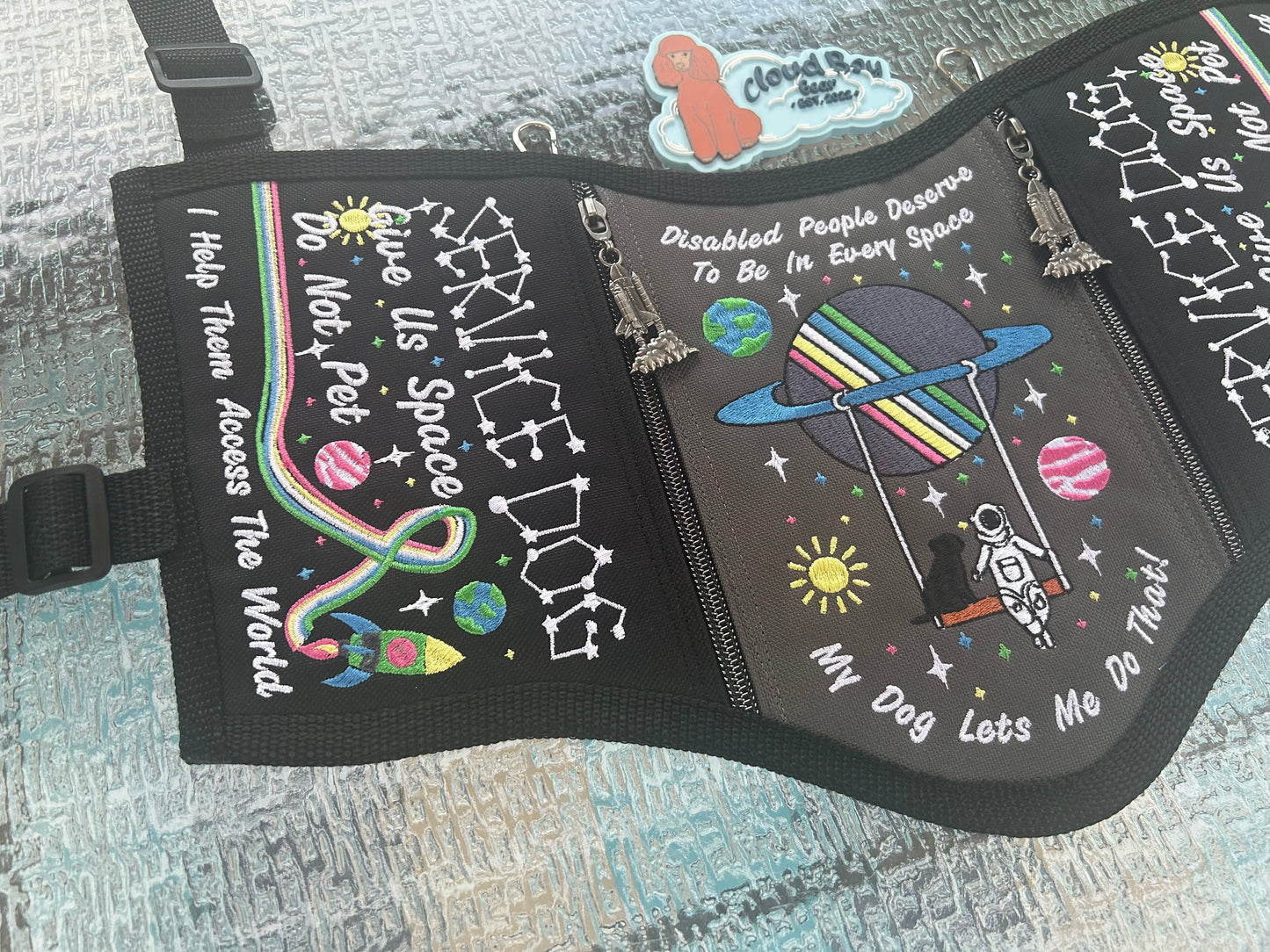 ♿️🚀 space disability pride set 🪐♿️