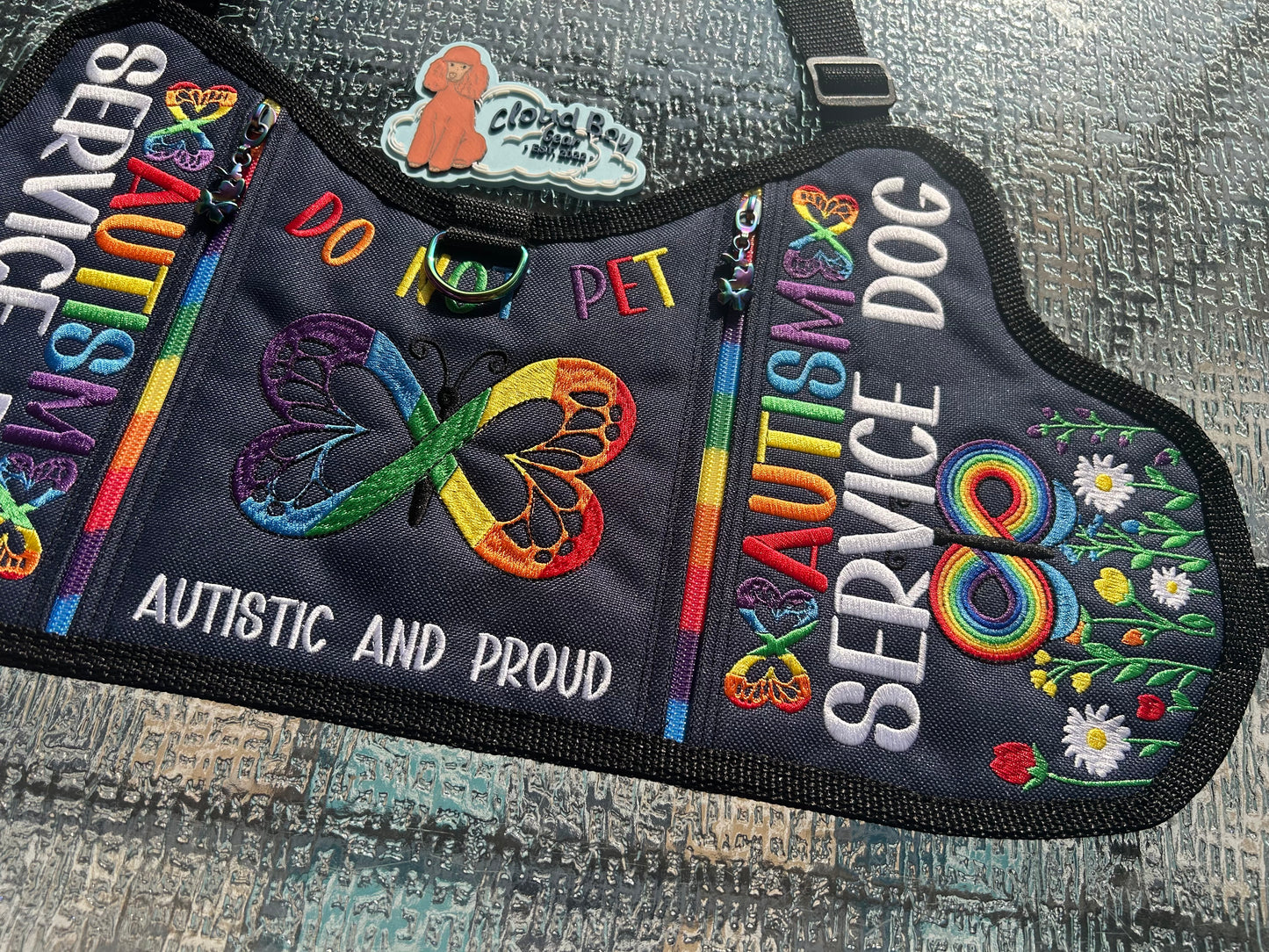 ♾️🌈 rainbow butterfly autism set 🦋♾️