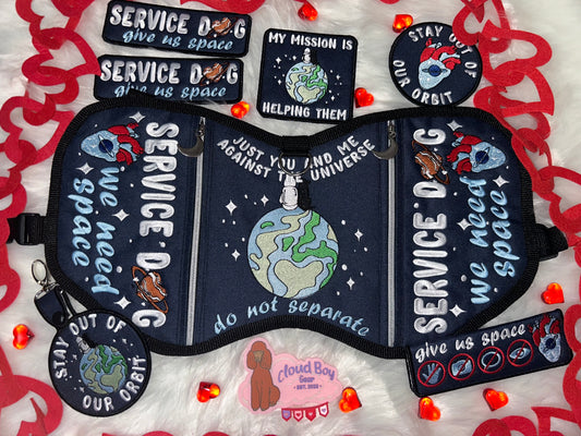 🌍✨ Space 18” Convertible + Patch Set + Accessories