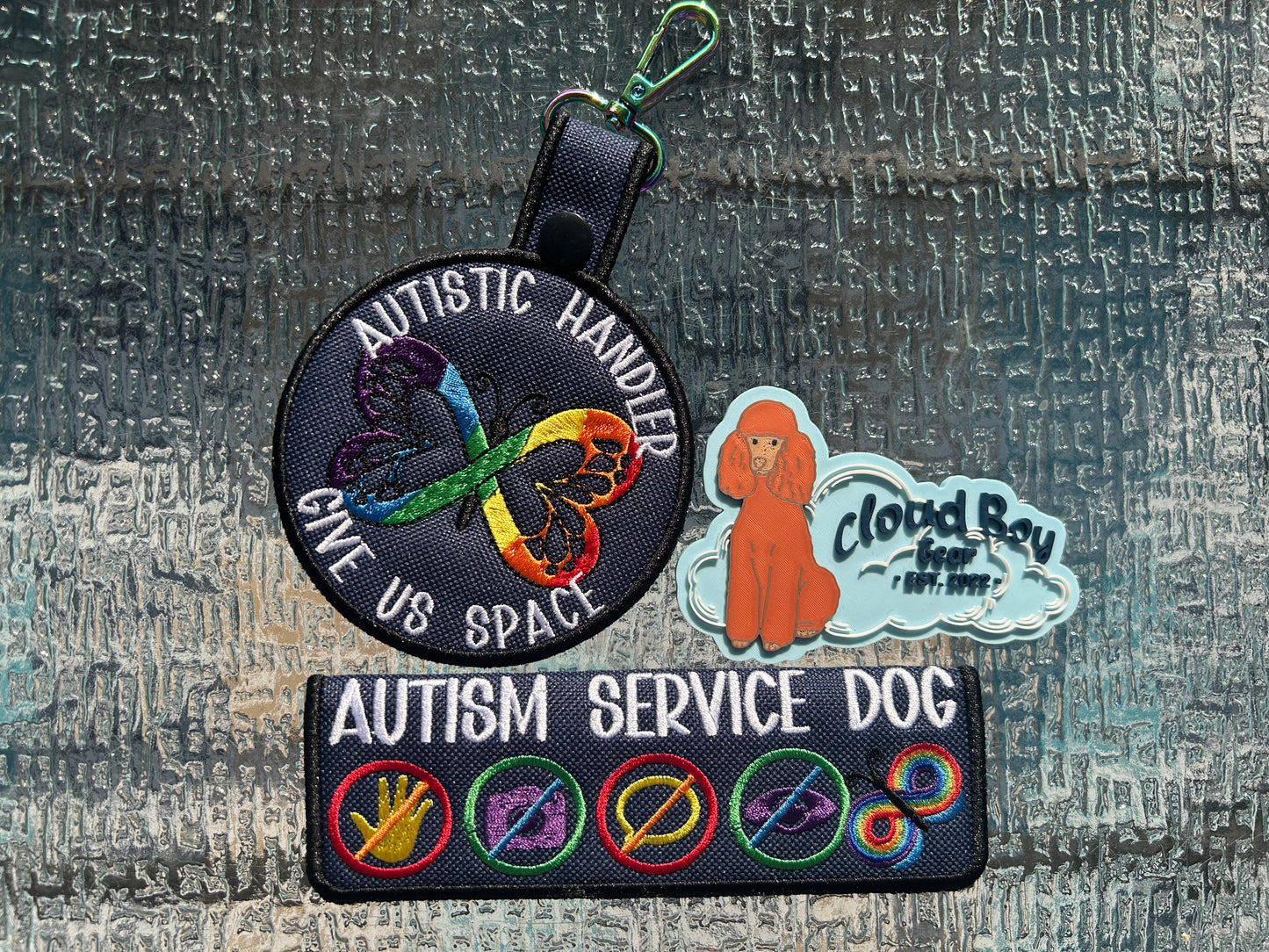 ♾️🌈 rainbow butterfly autism set 🦋♾️