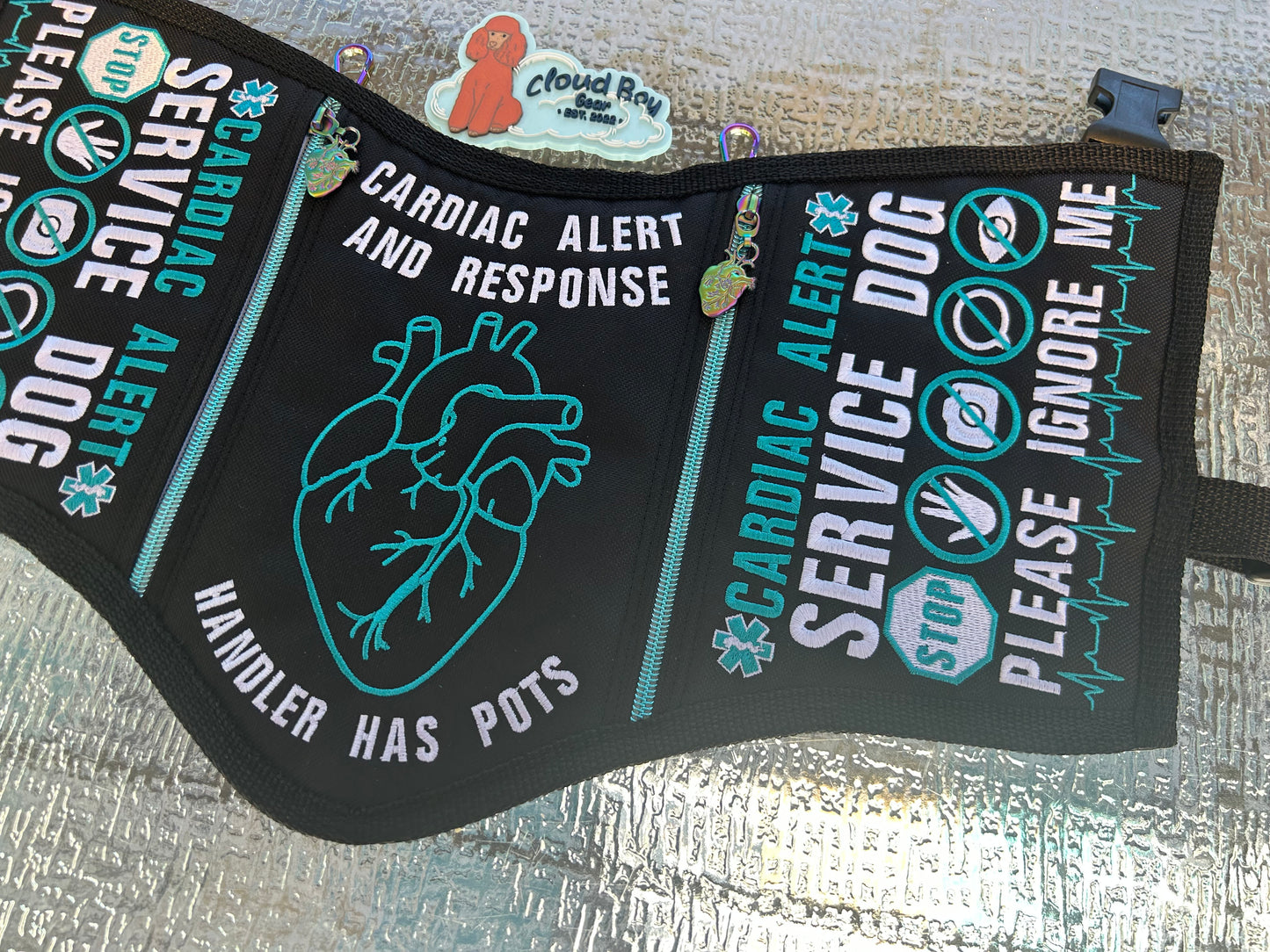 🩵🫀 black and teal pots set 🎗️⚕️