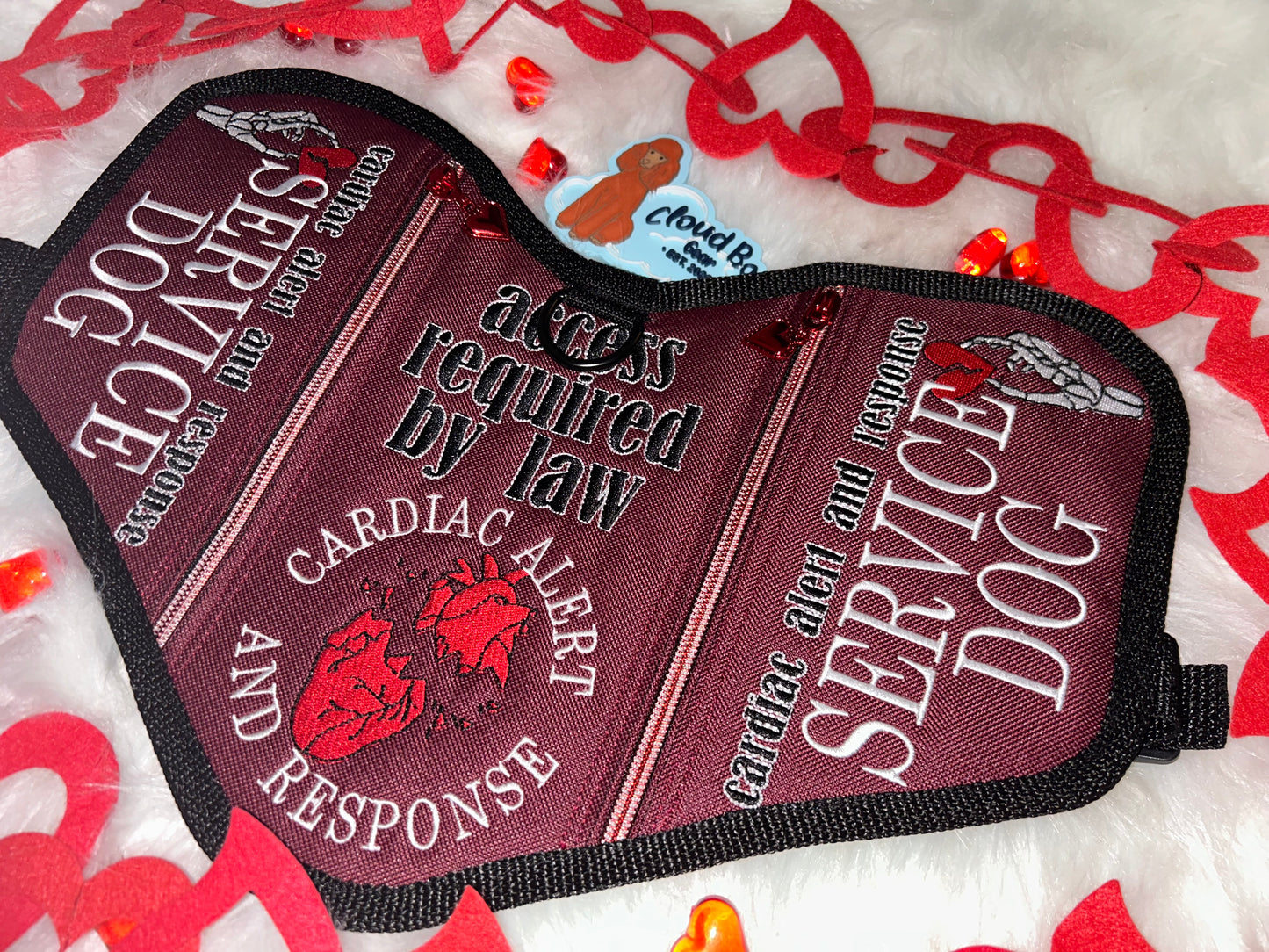 ❤️🖤 Broken Heart 14” Convertible + Patch Set + Accessories