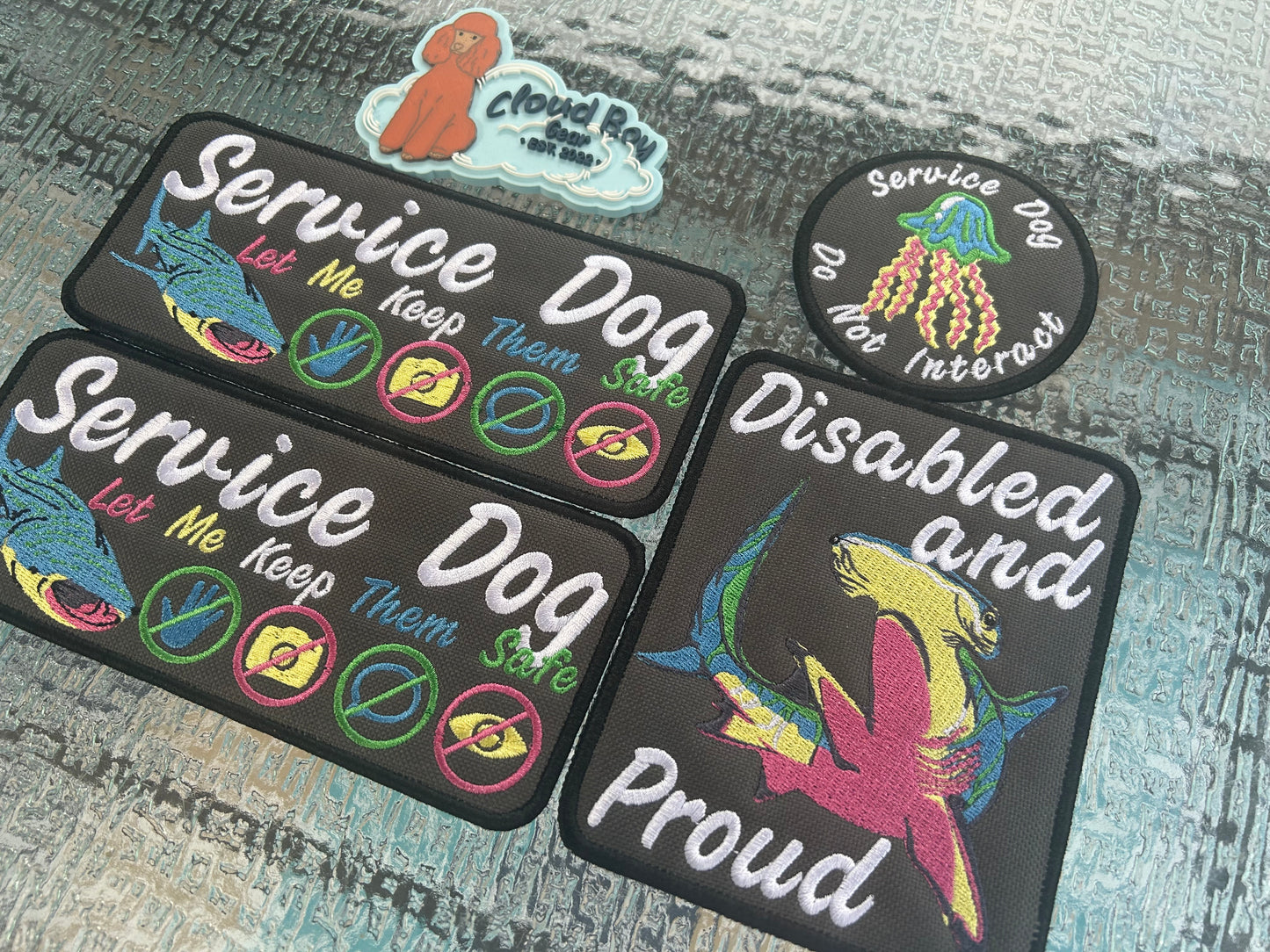 ♿️🦈 disability pride shark set 🐋♿️