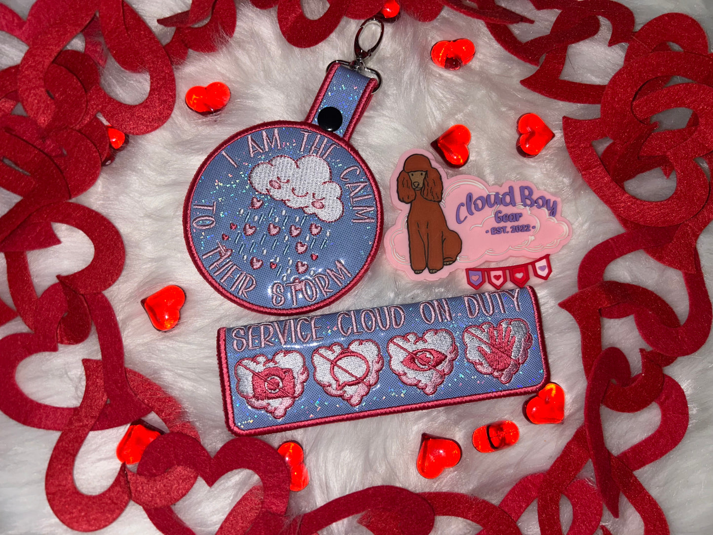 ☁️💗Cloud 18” Y-Front + Patch Set + Accessories (Flawed)