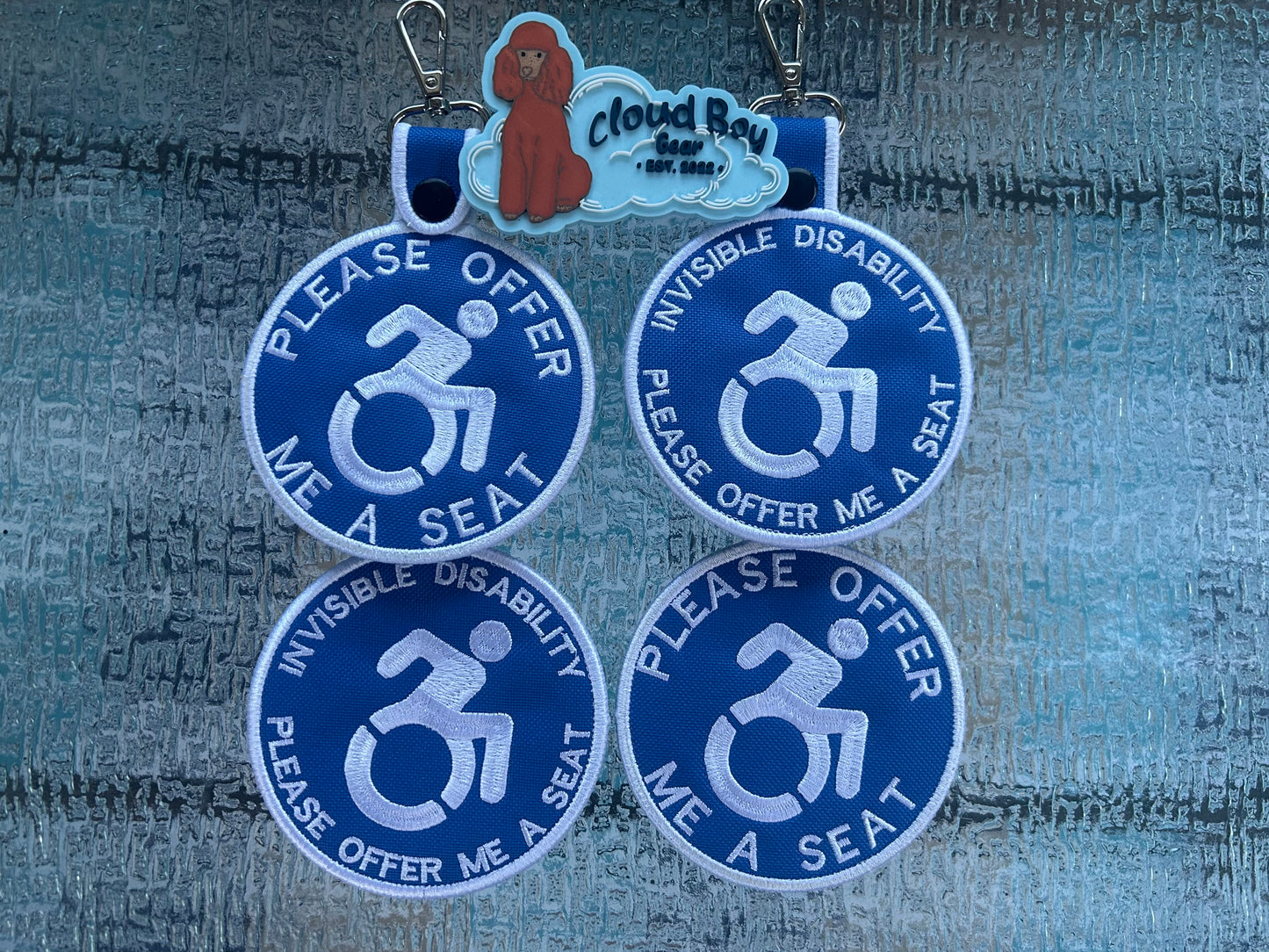 ♿️please offer me a seat patch tabs♿️