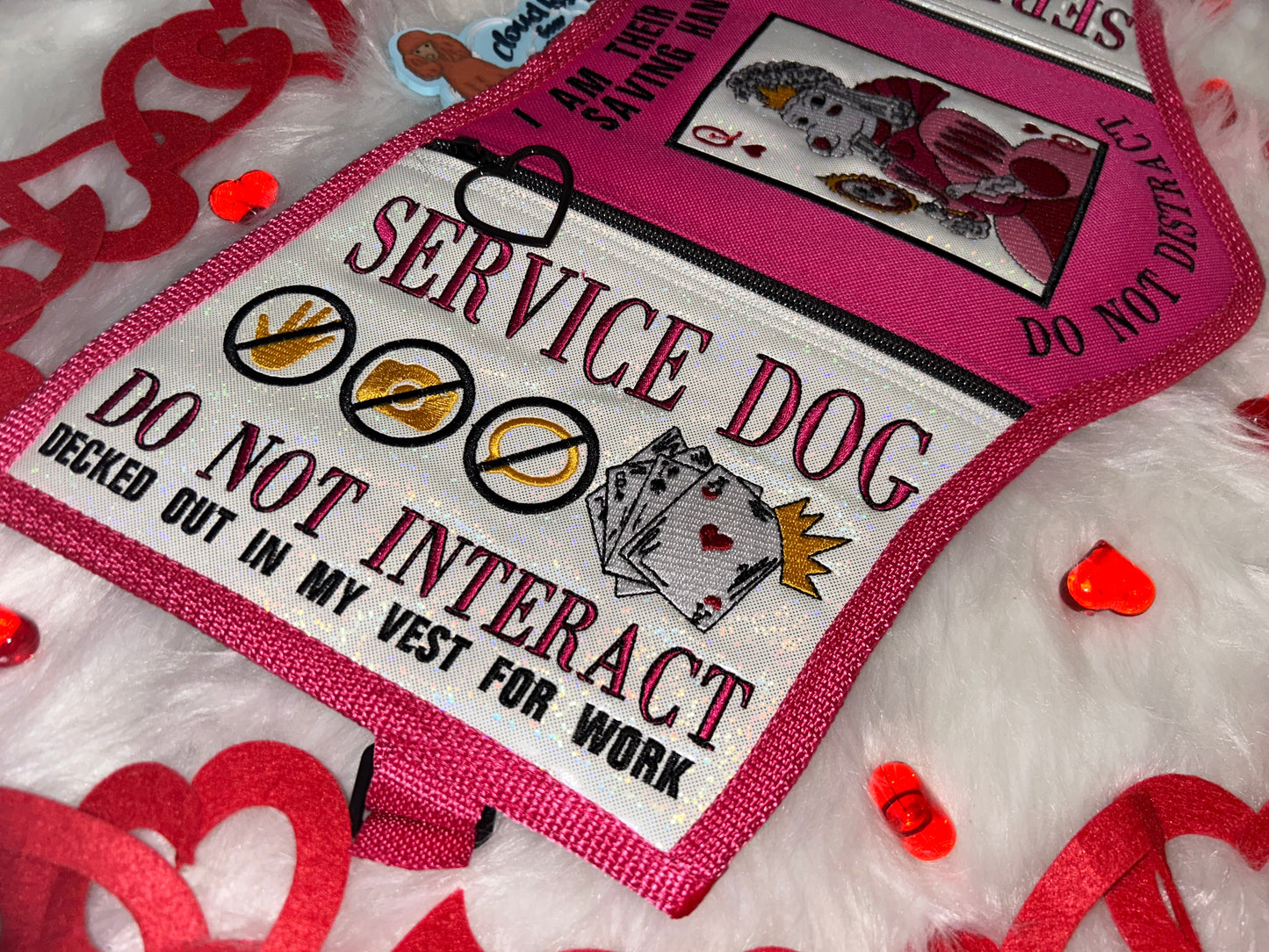 🃏💗 Queen of Hearts 18” Convertible + Patch Set + Accessories