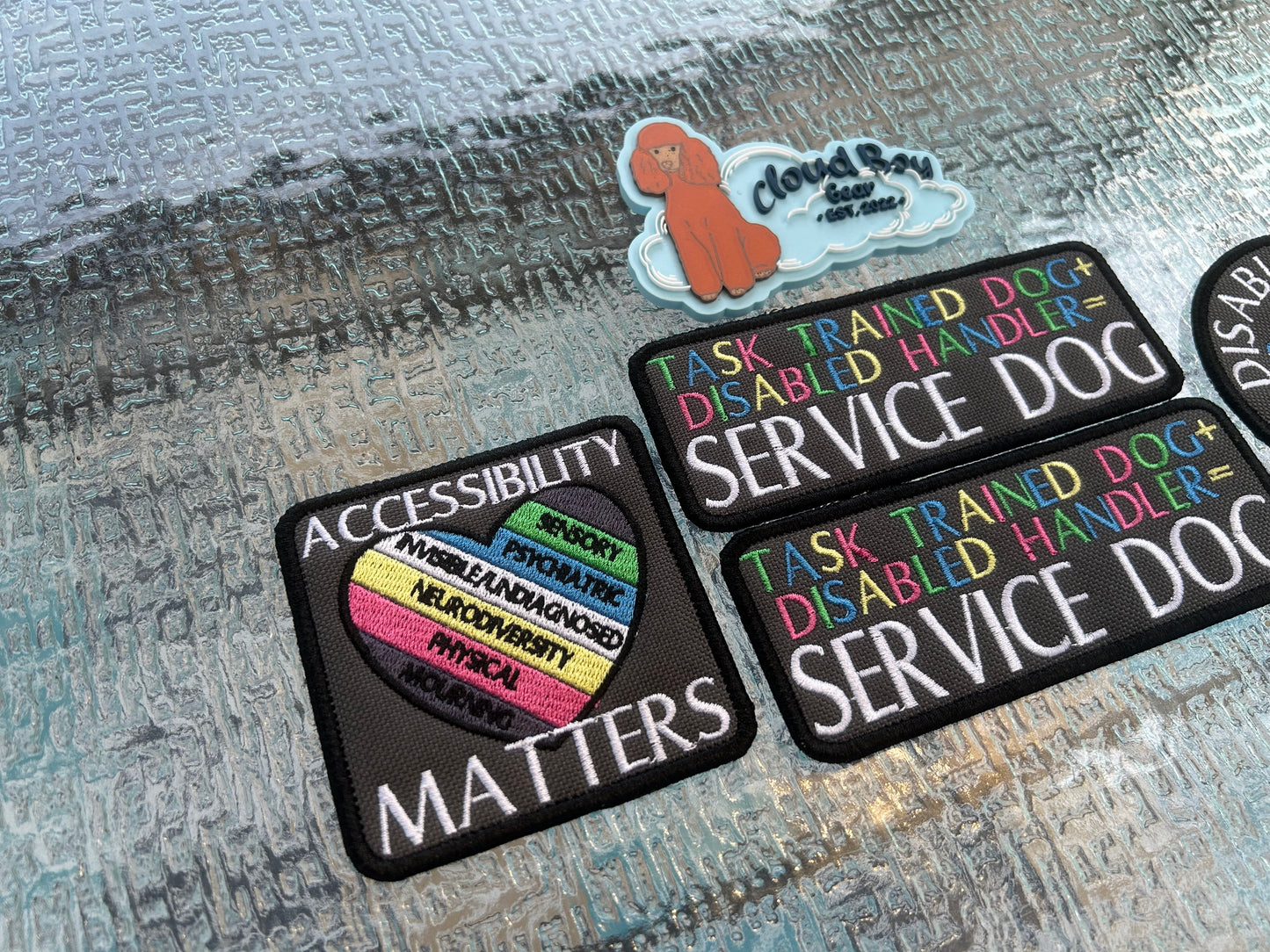 ♿️🥄disability pride flag set 🎗️⚕️