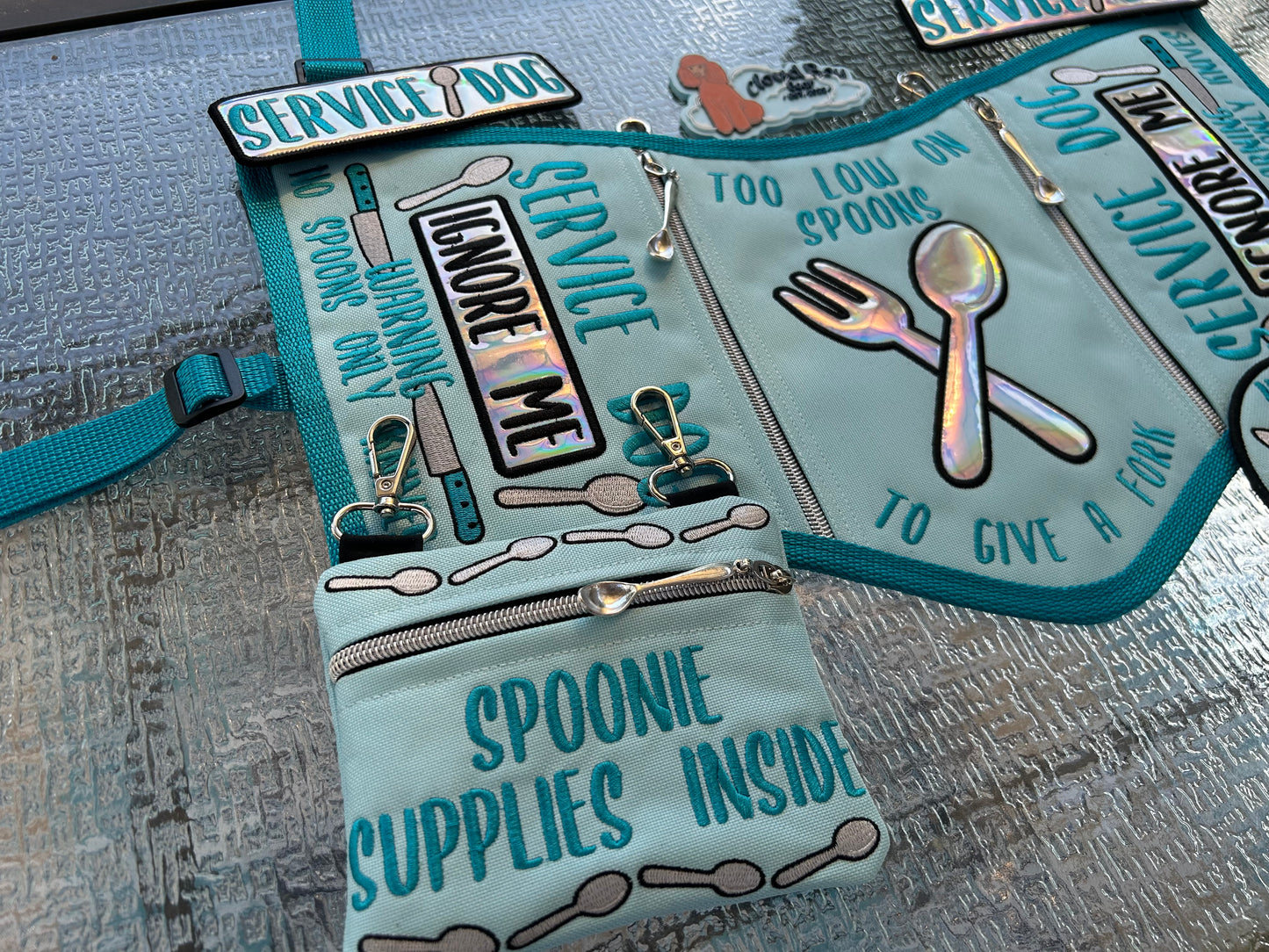 🥄💙 teal spoonie set 💙🥄