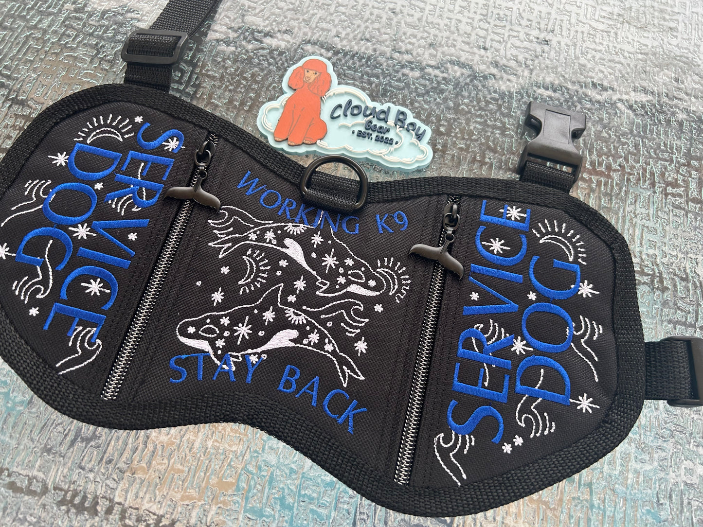 🫍🌞orca - 12” vest🌝🫍