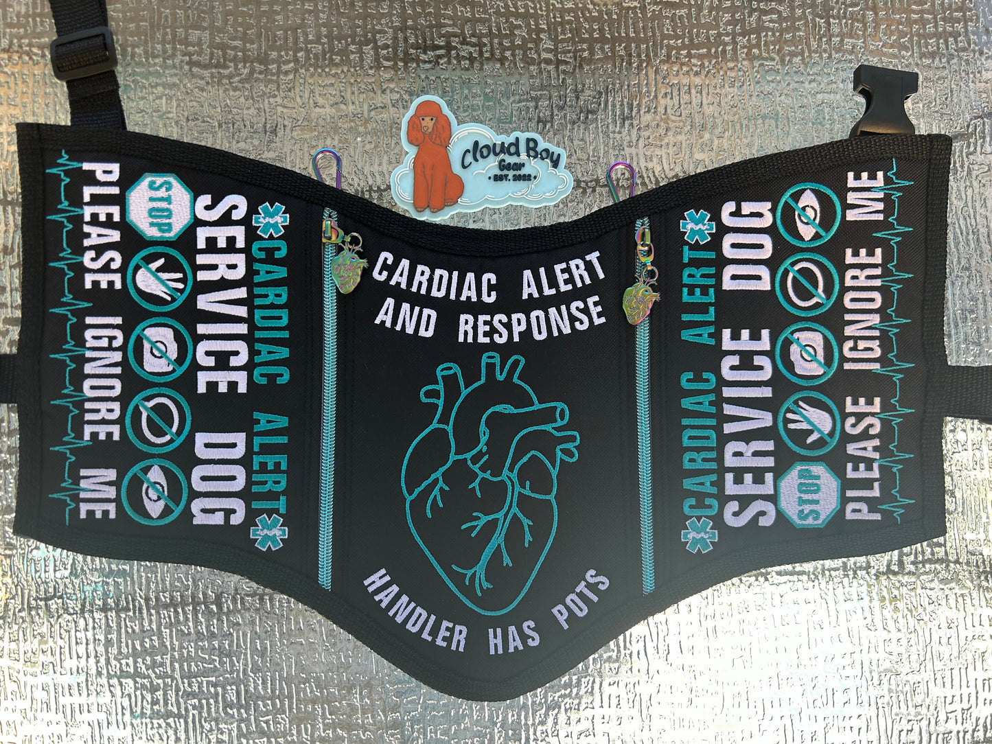 🩵🫀 black and teal pots set 🎗️⚕️