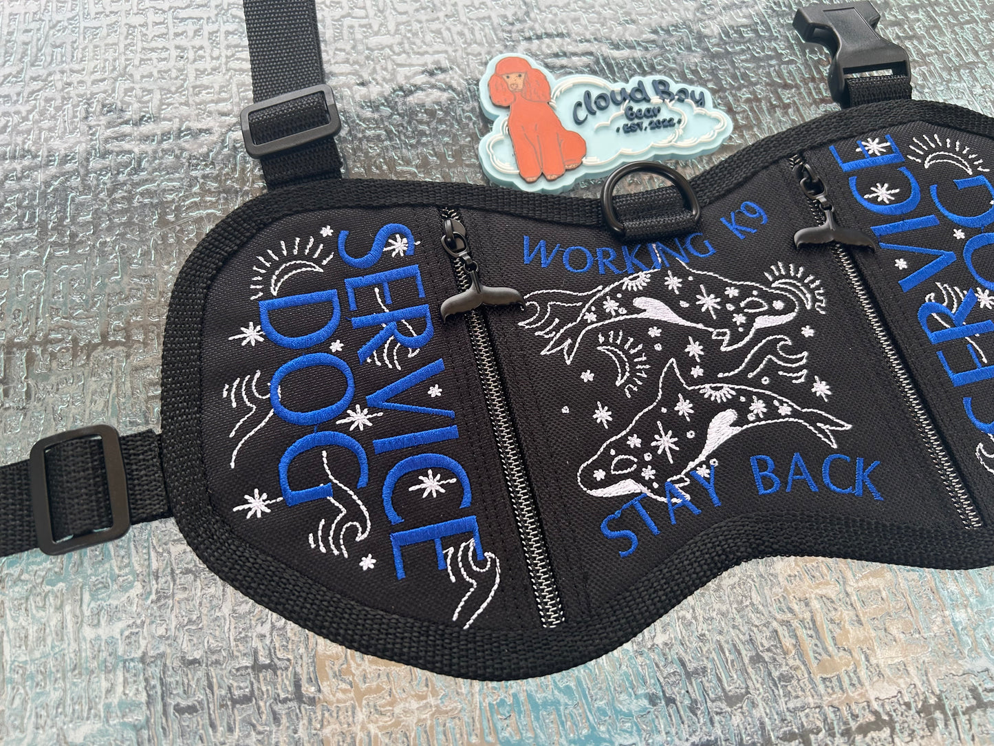 🫍🌞orca - 12” vest🌝🫍