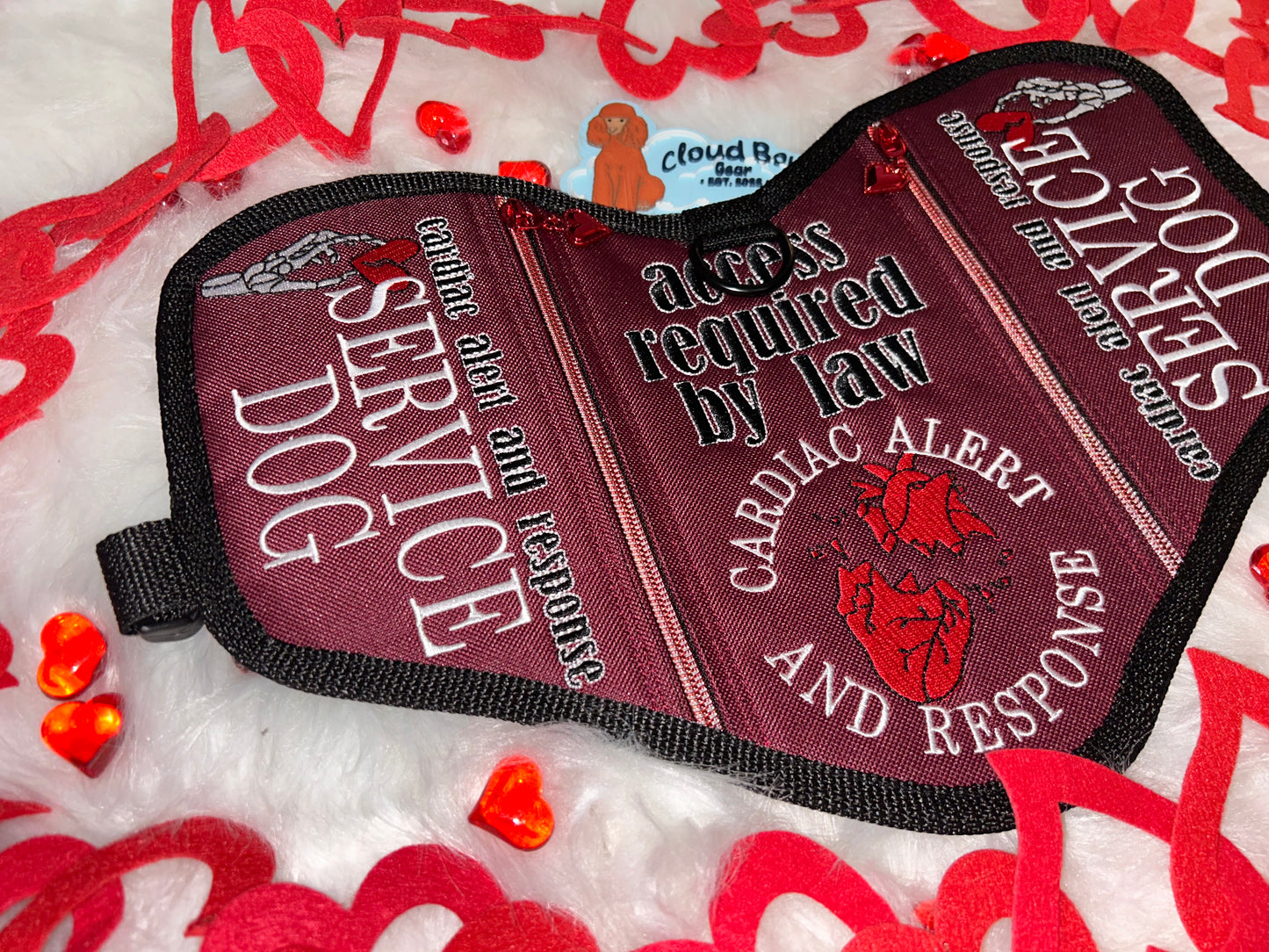 ❤️🖤 Broken Heart 14” Convertible + Patch Set + Accessories