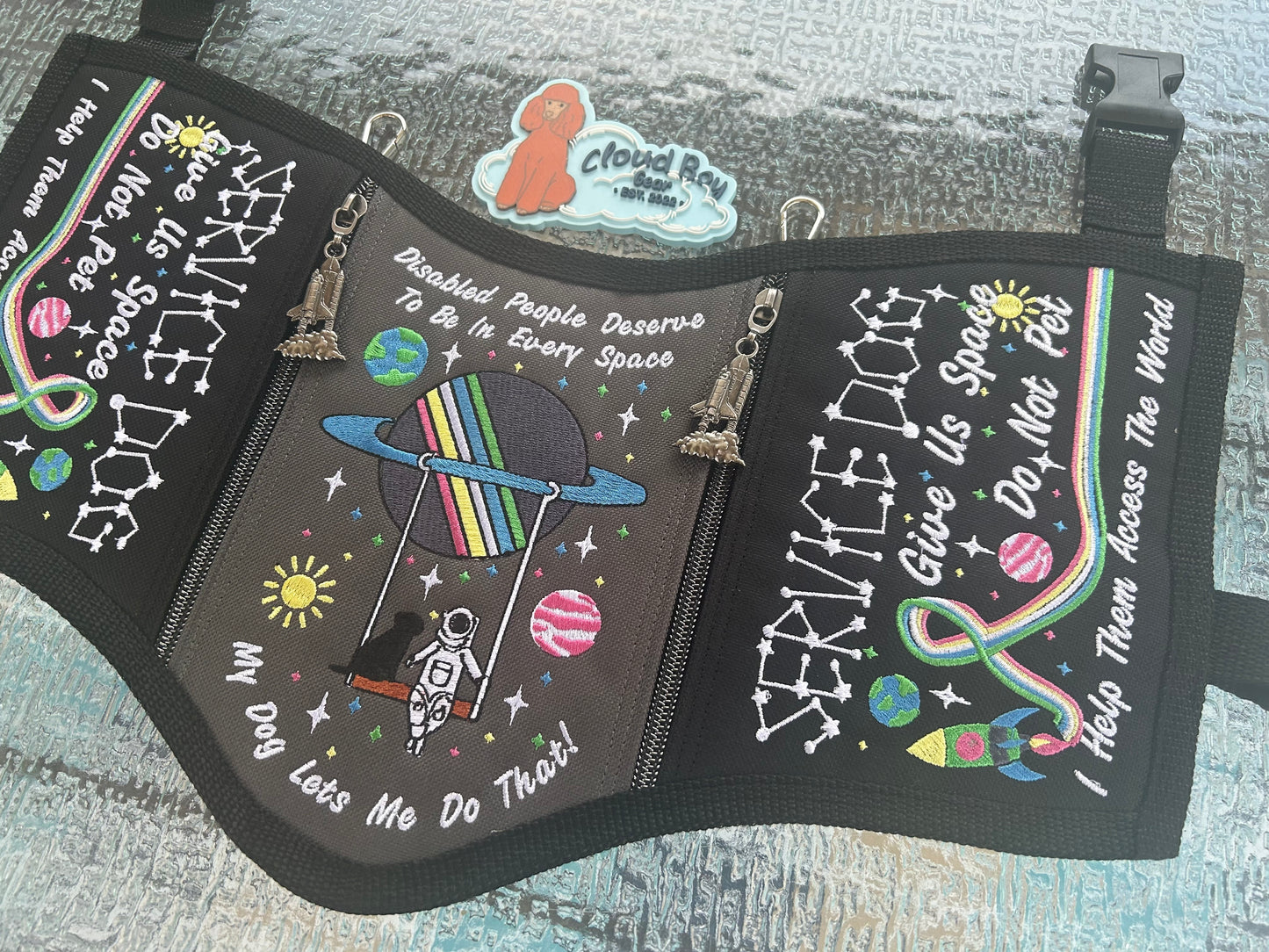 ♿️🚀 space disability pride set 🪐♿️