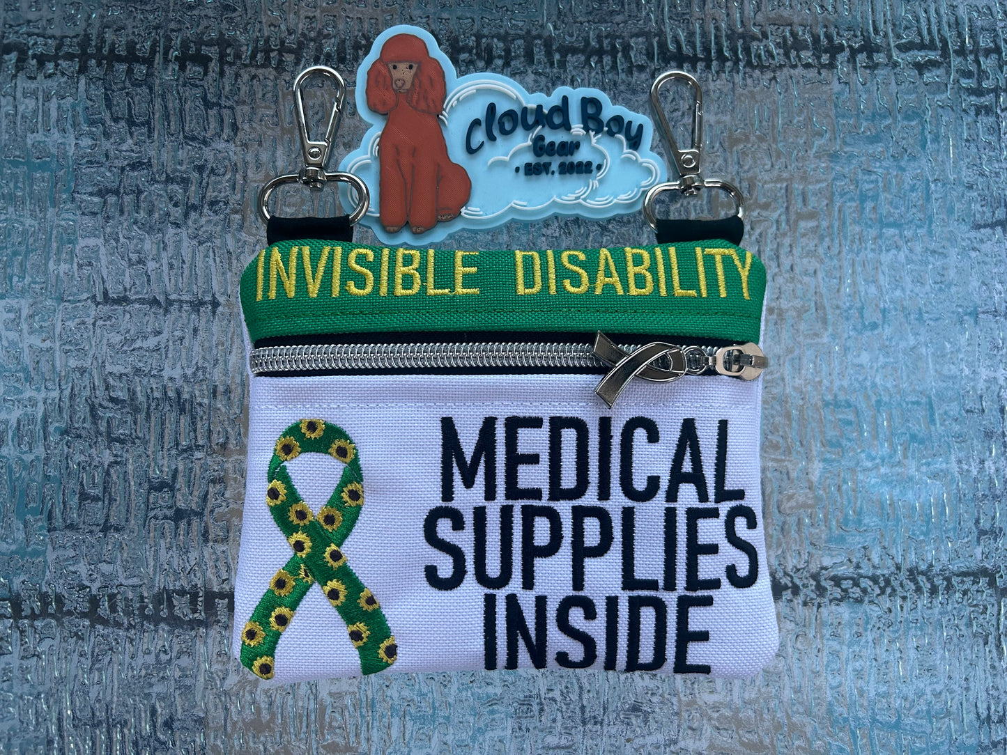🎗️🌻invisible disability awareness ribbon set 🌻🎗️