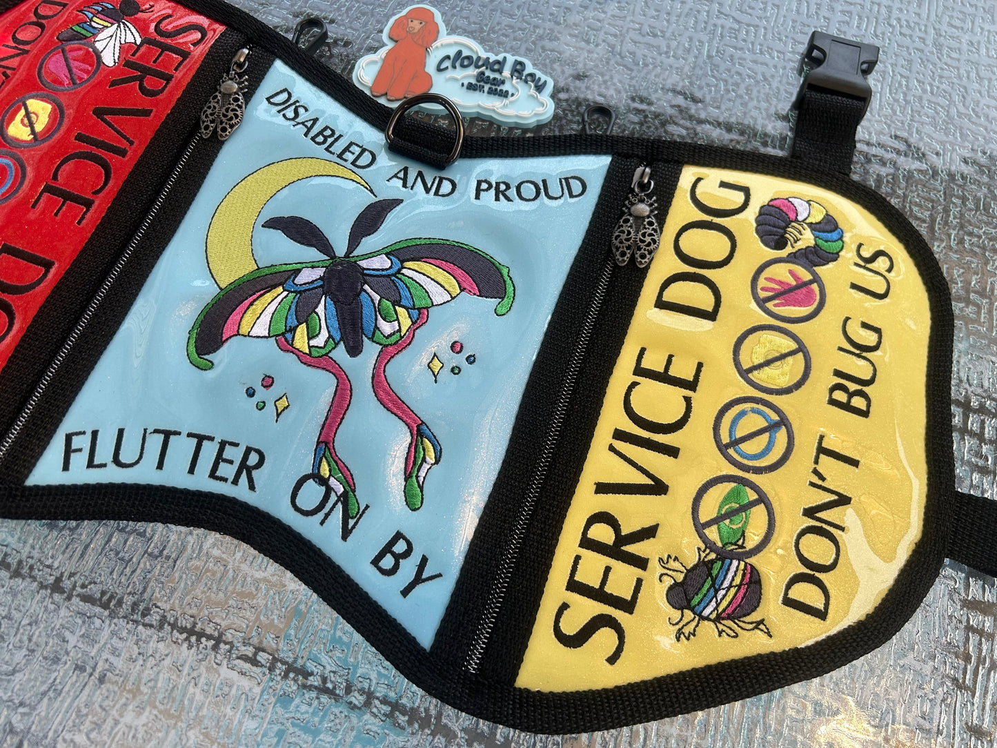 🐝♿️ insect disability pride set 🐞♿️