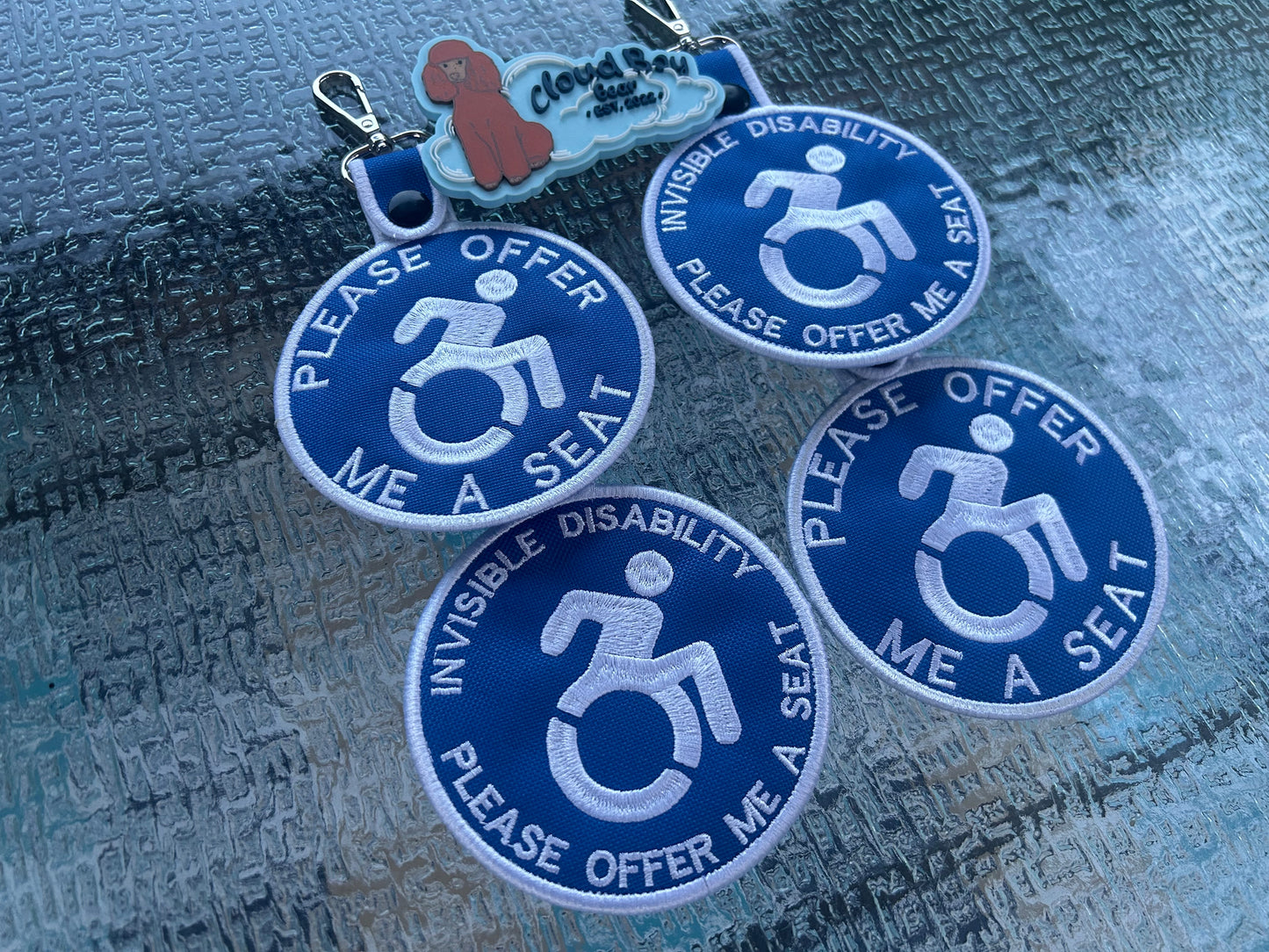 ♿️please offer me a seat patch tabs♿️