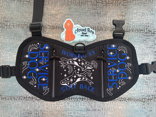 🫍🌞orca - 12” vest🌝🫍