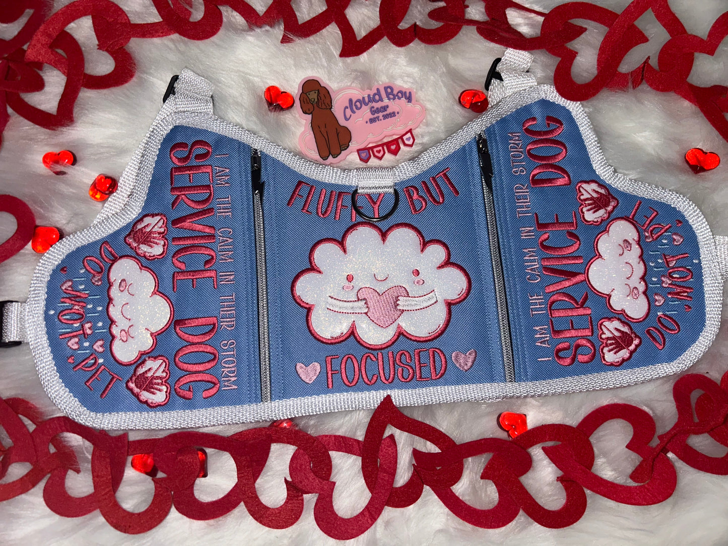 ☁️💗Cloud 18” Y-Front + Patch Set + Accessories (Flawed)