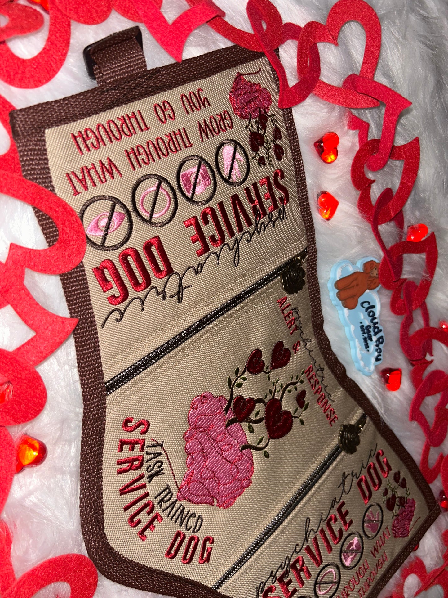 🧠💗Mental Health 18” Convertible + Patch Set + Accessories