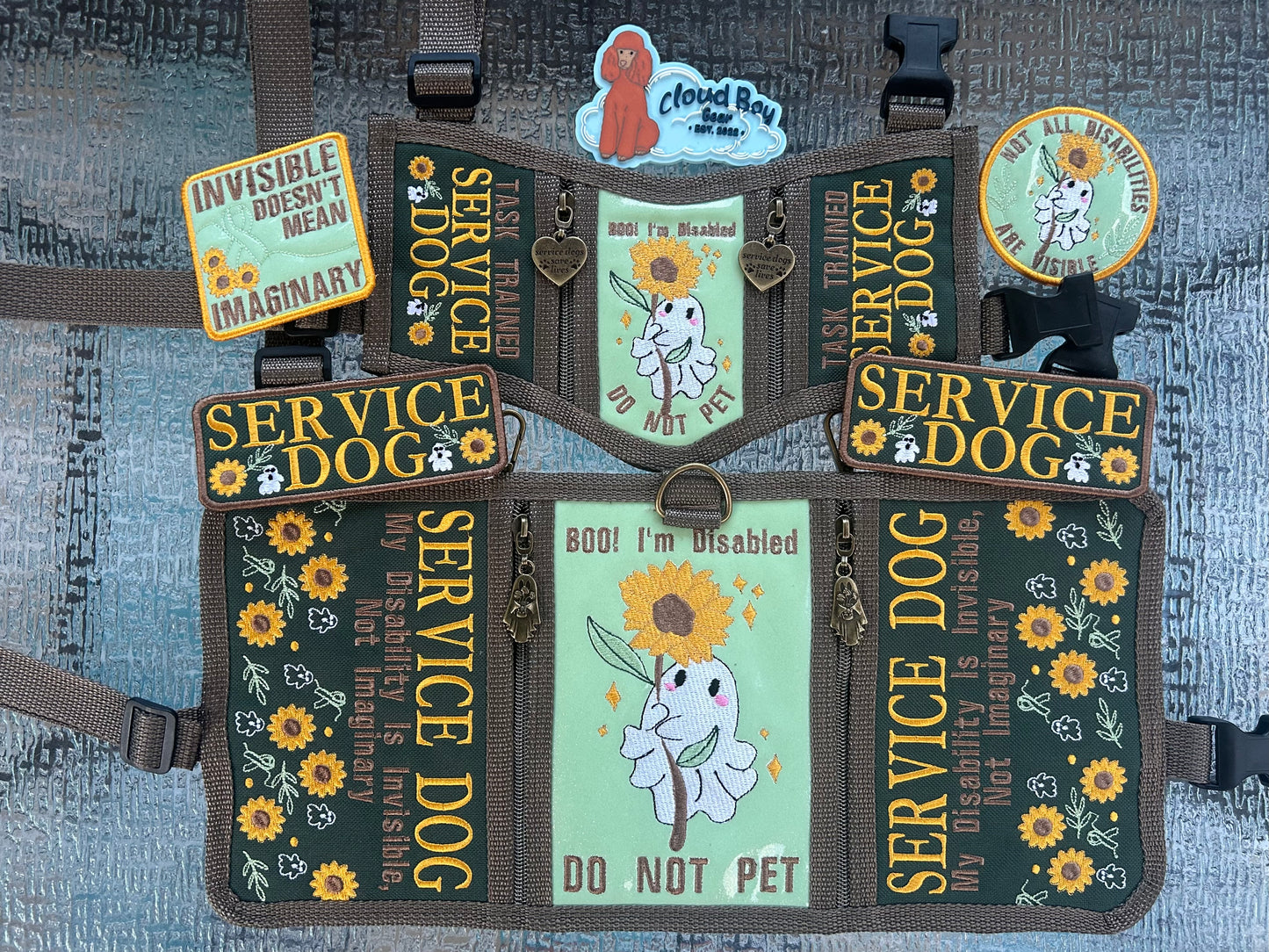 👻🌻invisible disability ghost set🌻👻
